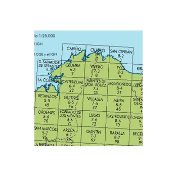 Topographic maps army of Navarre 
Topographic maps army of Navarre