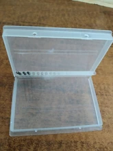 Caja de almacenamiento clara para broca de taladro eléctrico, soporte de limas rotativas, accesorio herramienta de exhibición de uñas, 10/20/30 ranuras