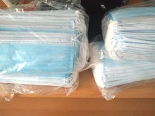 Mascarilla médica desechable, mascarilla quirúrgica de 3 capas, anticontaminación, con sujeción para las orejas, mascarilla sanitaria transpirable