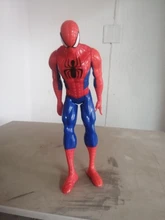 Titan Hero-figura de acción de Spider-man, muñeco de Hombre Araña de 30cm, Superhéroes, Spiderman, juguetes de regalo de Navidad para niños