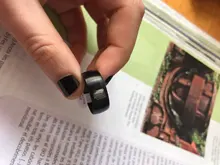 Anillo de acero inoxidable con diseño de alas de la libertad para hombre y mujer, sortija de 8mm, color negro, plateado, para Fans de Anime