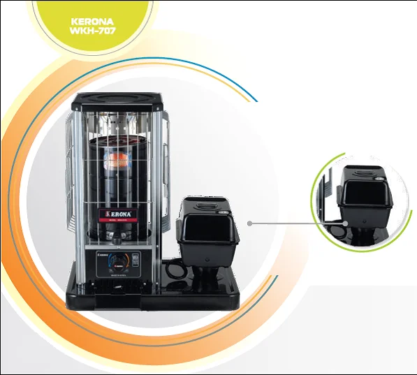 Infrared heater kerosene diesel Kerona WKH-707GA 7.5 kW korea production инфракрасный нагреватель керосин дизель