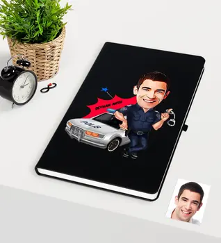 Personalized Mr Traffic Police Caricature Of Black notebook-1 
Personalized Mr Traffic Police Caricature Of Black notebook-1