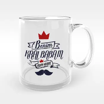 Personalized My King Dad Design Glass Mug Cup-1
Personalized My King Dad Design Glass Mug Cup-1