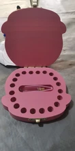 Caja de madera para dientes de bebé, organizador para dientes de leche, almacenamiento para niños y niñas, estuche de recuerdo, regalo, organizador creativo para dientes de bebé para niños, 1 unidad