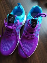 Zapatillas de correr para mujer, zapatos informales transpirables para exteriores, ligeras, para caminar, Tenis femeninos