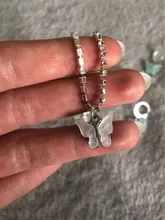 Gargantilla de mariposa acrílica deslumbrante, collar con cadena de diamantes de imitación, collar sencillo de Color blanco y negro, joyería Coreana de Animal