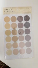 Journamm-pegatinas de índice de color de lunares morandy, Bloc de notas, álbum de recortes, diario, creación de tarjetas felices, decoración, pegatinas de sellado, 76 Uds.