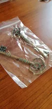 83x31mm 2pcs Bronce Verde Oro Colores Color plata antigua Llave chapada Hechos a mano Colgante: DIY para collar de pulsera