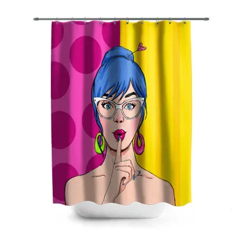 Штора 3D для ванной POP ART, Штора для ванны , Штора с изображением, модное решение, краска экологична, Яркие
Штора 3D для ванной POP ART, Штора для ванны , Штора с изображением, модное решение, краска экологична, Яркие