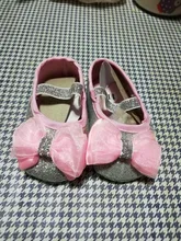 Zapatos de vestir de princesa para bebés recién nacidos, zapatillas planas con lazo brillante, antideslizantes, para primeros pasos, primavera, verano y otoño