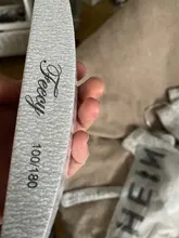 Archivo de clavo de doble lado de la lima de uñas Buffer 100/180 Trimmer de búfer en el arte de uñas Ongle de uñas arte herramienta