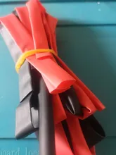 1 metro de tubo de encogimiento de calor transparente calor tubo retráctil envoltura de alambre kits 2:1 termorretráctiles tubo de envoltura de alambre vender conector