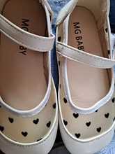 Zapatos de cuero para niña, moda de primavera y verano, de tela de red de puntos, zapatos de princesa para niño, zapatos de lunares blancos y negros para niña pequeña SMG162
