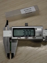 LAVIE-broca recta de carburo de tungsteno, broca de enrutador de doble flauta individual, vástago de 6mm, Fresa de madera para herramienta de carpintería, MC06020, 1 unidad