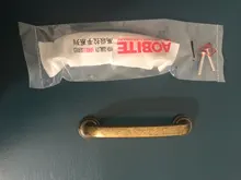 YUTOKO-tiradores de armario de Metal, Retro, latón antiguo, 128mm, armario con cajones de cocina, puerta, tirador de mueble, pomos