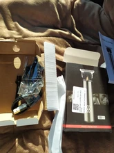 Mini maquinilla eléctrica para cortar el pelo para hombre, cortadora de pelo profesional sin cable con pantalla LCD, recargable por USB