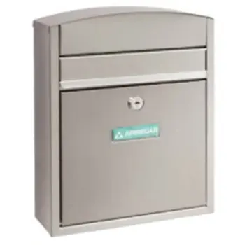 MAILBOX EXTER. 320X260X90MM ARREGUI IN. INOX COMPACT E5737 0
MAILBOX EXTER. 320X260X90MM ARREGUI IN. INOX COMPACT E5737 0