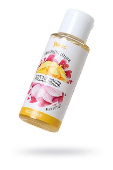 Massage Oil Yovee by Toyfa with mango flavor and orchids, 50 ml 
Massage Oil Yovee by Toyfa with mango flavor and orchids, 50 ml