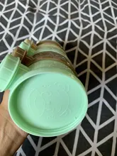 Caja portátil de almacenamiento de alimentos para bebé, caja de 3/4 capas de oso, Rana, cereales esenciales, dibujos animados, leche en polvo, envase de aperitivos