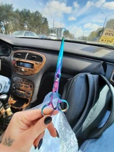 Tijeras profesionales de 6 pulgadas para cortar Cabello, herramientas de peluquería