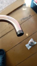 Extension-Pipe Shower-Head Bathroom-Accessory Rainfall Copper Antique Standard Round