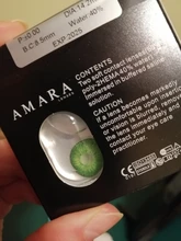 AMARA-lentes de contacto JAD de color verde, 1 par, Nueva York PRO, cosmética, para Cosplay de ojos