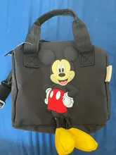 Nueva Disney Mickey Mouse dibujos animados chica bolso de los niños bolsa de almacenamiento de las niñas de dibujos animados Mickey Minnie Mouse bolso bolsos de hombro