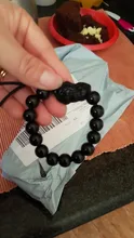 24 estilos Feng Shui de piedra obsidiana pulsera con cuentas hombres mujeres Unisex pulsera de Oro Negro Pixiu riqueza buena suerte pulsera de las mujeres