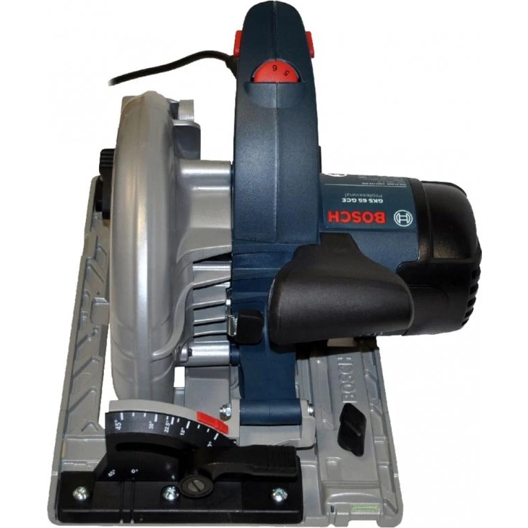Пила циркулярная Bosch GKS 65 GCE (Мощность 1800 Вт, 5000 об/мин, диск 190 мм, глубина распила 65 мм)