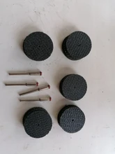 CMCP-disco de corte abrasivo de 32mm, con mandriles para accesorios Dremel, herramienta rotativa de corte de Metal, hoja de sierra, 54 Uds.