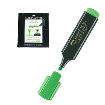 MARKER FLUOR TEXTLINER FABER GREEN
MARKER FLUOR TEXTLINER FABER GREEN