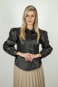 Ardanewline Women Leather Blouse 9405641
Ardanewline Women Leather Blouse 9405641