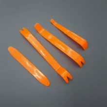 Herramientas de extracción de Panel de Clip de puerta de coche, kit de palanca de instalación, embellecedor de plástico, reparación de Panel, Audio y vídeo, 4 Uds.
