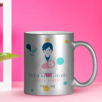 Personalized Professional Obstetrics and gynecology Specialist Silver Gilt Mug Cup 
Personalized Professional Obstetrics and gynecology Specialist Silver Gilt Mug Cup