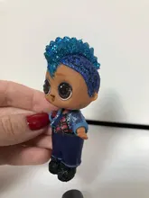 L O L ¡Sorpresa! Juego de muñeca brillante con ropa y zapatos para niño, juguete Punk, edición limitada