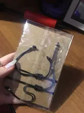 Charmsmic-Pulseras de la amistad de Color plata Vintage para amantes, brazaletes hechos A mano con tarjeta de deseos, venta al por mayor