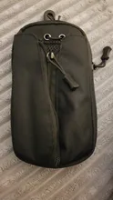 Táctica Molle-cartuchera para botellas de agua, bolsa del teléfono móvil militar, ajustable, hervidor, paquete de cintura, caza, Camping, EDC, bolsa de herramientas