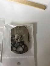 Nextvance de etiqueta de perro foto llavero con mensaje de acero inoxidable grabado fotografía llavero para perro y amor la gente perro Keepsak