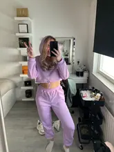 Conjunto de 2 piezas de ropa deportiva para mujer, chándal con cremallera, conjunto de dos piezas, traje deportivo informal, chándal de salón, novedad de 2021