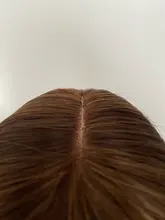 Ugeat-extensiones de pelo de corona para mujer, accesorios para el cabello de 2 pulgadas X 6 pulgadas, Color rubio resaltado #4/6/22