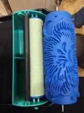 Roller-Brush-Tool-Set Wallpaper Painting-Tools Room-Decor 3d-Pattern Rubber Flower 5-