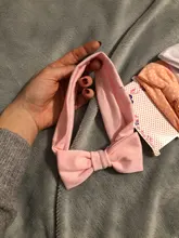 Diadema elástica con lazo anudado para el pelo, cinta para el pelo anudada, regalos para bebé, 3 uds., 2018