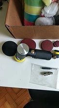 WENXING órbita lijadora de aire Mini neumático 1 /2/3 de la máquina de pulir de abrillantado para coche de aire de alta velocidad Powered pulidor de herramienta de aire