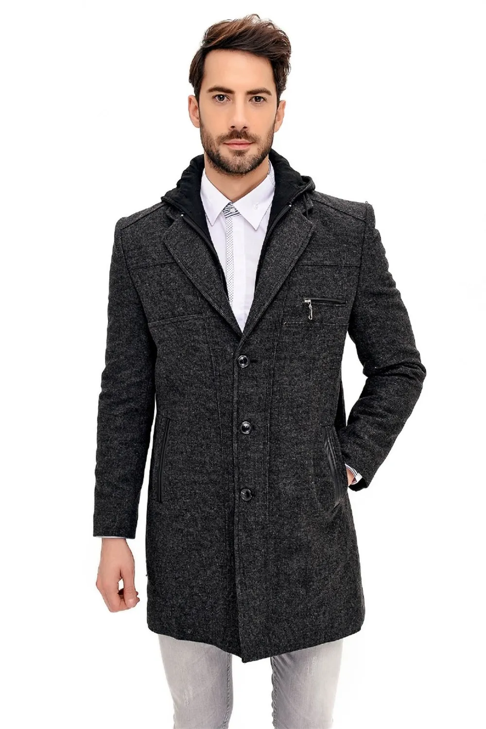 PLT8354 DEWBERRY SLIM-FIT OVERCOAT -PATTERNED ANTHRACITE
PLT8354 DEWBERRY SLIM-FIT OVERCOAT -PATTERNED ANTHRACITE