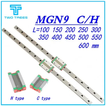 NEW MGN9H 9C Linear Guide 9mm L=100 150 200 250 300 350 400 450 500 550 600 mm linear rail + MGN9H or MGN9C block CNC linear car
NEW MGN9H 9C Linear Guide 9mm L=100 150 200 250 300 350 400 450 500 550 600 mm linear rail + MGN9H or MGN9C block CNC linear car