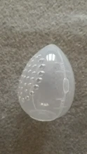 Soporte de esponja de belleza estuche de almacenamiento, maquillaje, licuadora, soporte para esponjas, vacío, cosmético, en forma de huevo, transparente, caja de secado 2020, 1 ud.