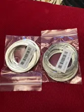 Lote de 100 unidades de cuentas de alambre de acero con memoria de 0,6mm, accesorios para fabricación de pulseras