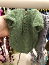 Accesorios de fotografía recién nacido, diadema para recién nacido y Pantalones Falda body tejido a mano