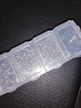 Un juego caja 3 4 5 6 7 8 10mm 8 colores anillos abiertos anillos divididos lazo de enlace para DIY joyería que hace conector